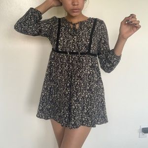 Paisley Print Dress